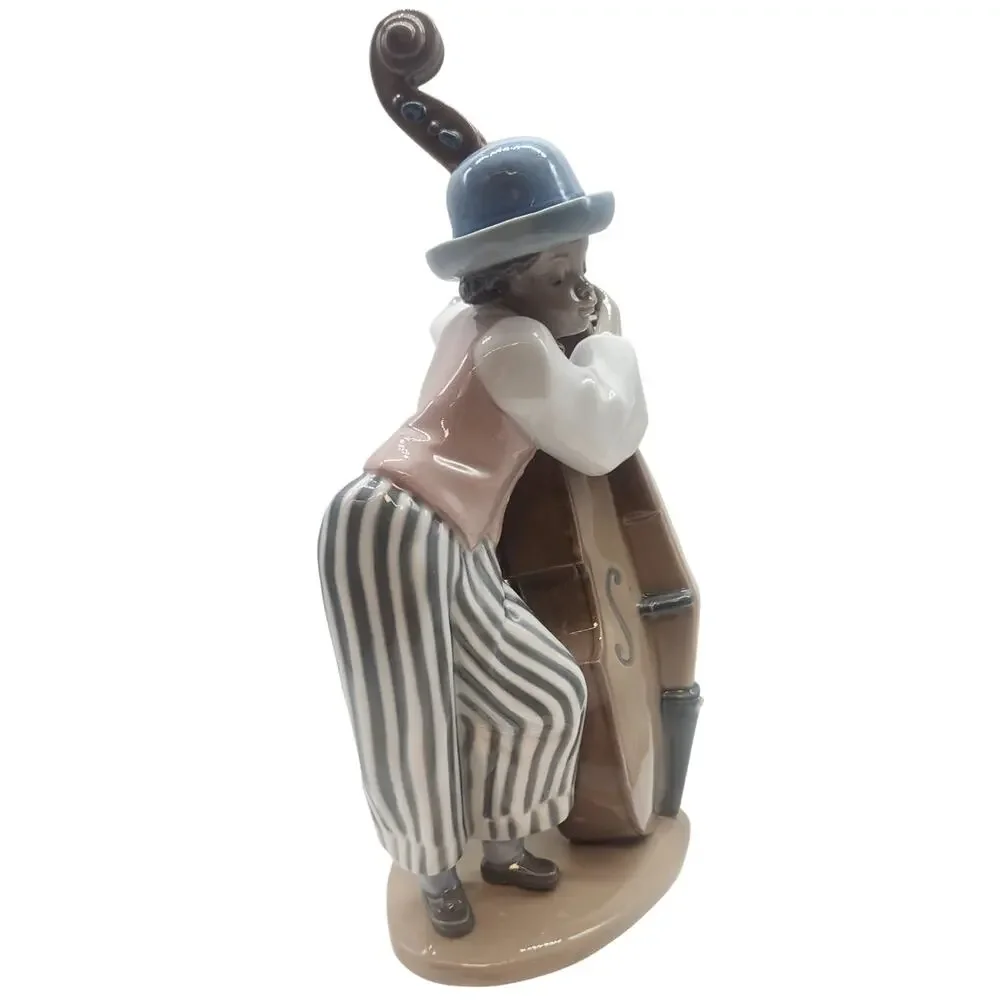 LLADRO Jazz Band, #5834 Jazz Bass - Black Legacy Collection - Retired